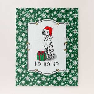 Weihnachtslieder Dalmatiner Hund (schwarz 1) Niedl Puzzle