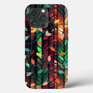 Weihnachtslieder farbenfrohe Glühbirnen Case-Mate iPhone Hülle