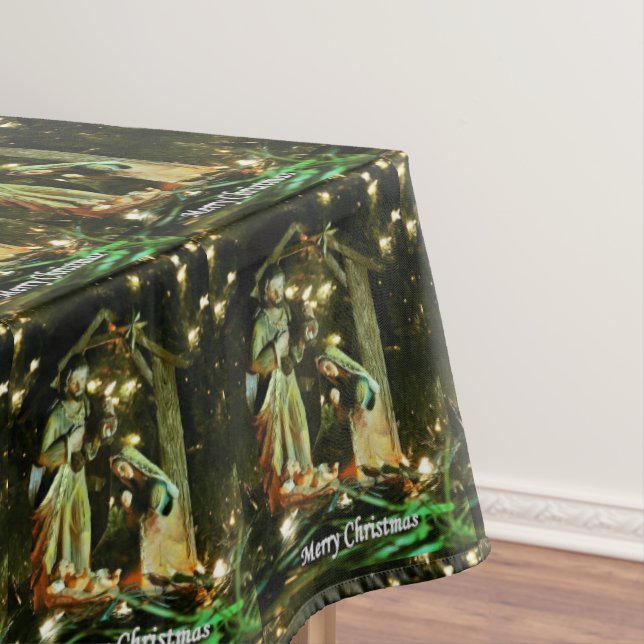 Weihnachtslieder, frohe Weihnachten, Jesus Christu Tischdecke (Beispiel)