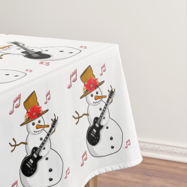 Weihnachtslieder, Frohe Weihnachten, Pfefferminz Tischdecke (Beispiel)