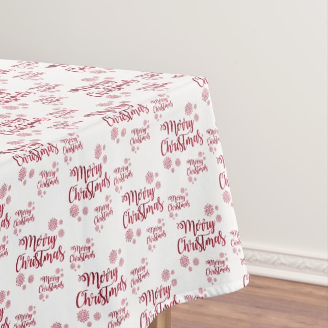 Weihnachtslieder, frohe Weihnachten Tischdecke (Beispiel)
