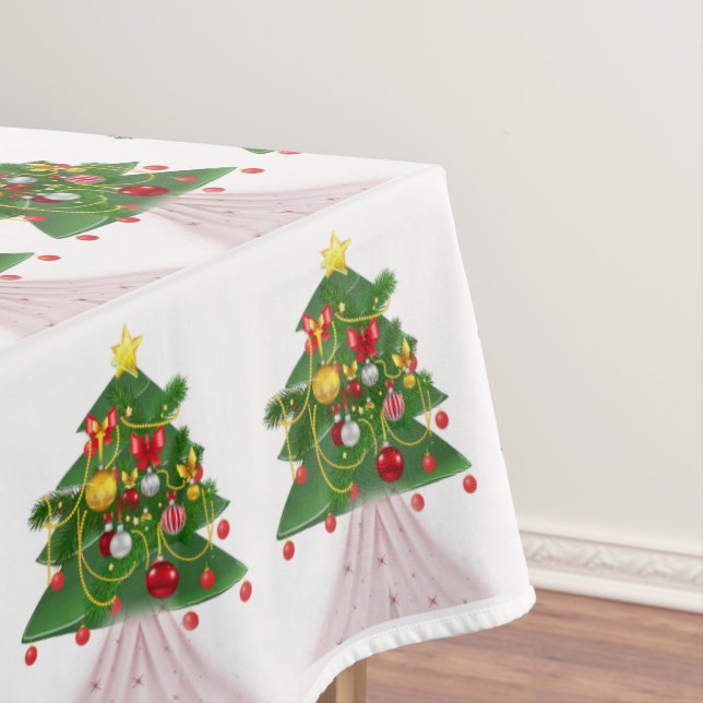 Weihnachtslieder, frohe Weihnachten Tischdecke (Beispiel)