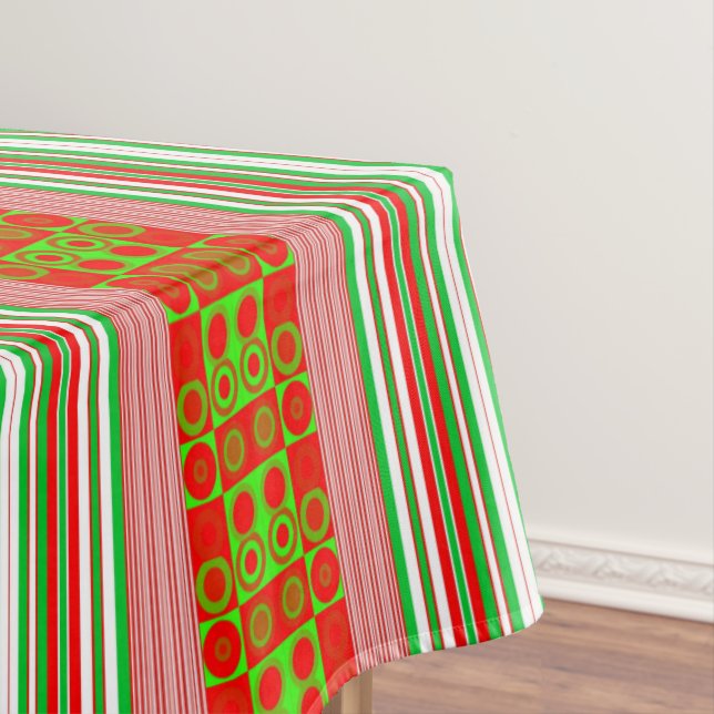 Weihnachtslieder, frohe Weihnachten Tischdecke (Beispiel)