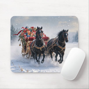 Weihnachtslieder gefüllt mit Geschenken Mousepad