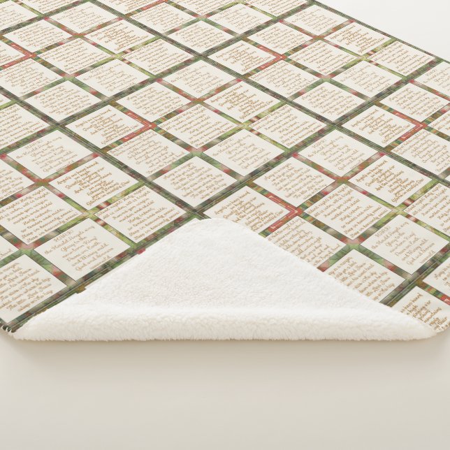 Weihnachtslieder Glaubensbasiert Sherpadecke (3/4)