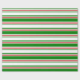 Weihnachtslieder grün, weiß, rot farbig geschenkpapier