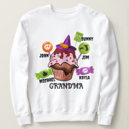 Weihnachtslieder "Halloween Candy Oma" Sweatshirt