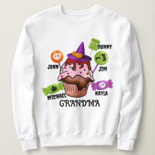Weihnachtslieder "Halloween Candy Oma" Sweatshirt