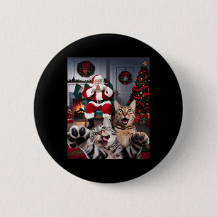 Weihnachtslieder Hund Selfie mit dem Weihnachtskla Button