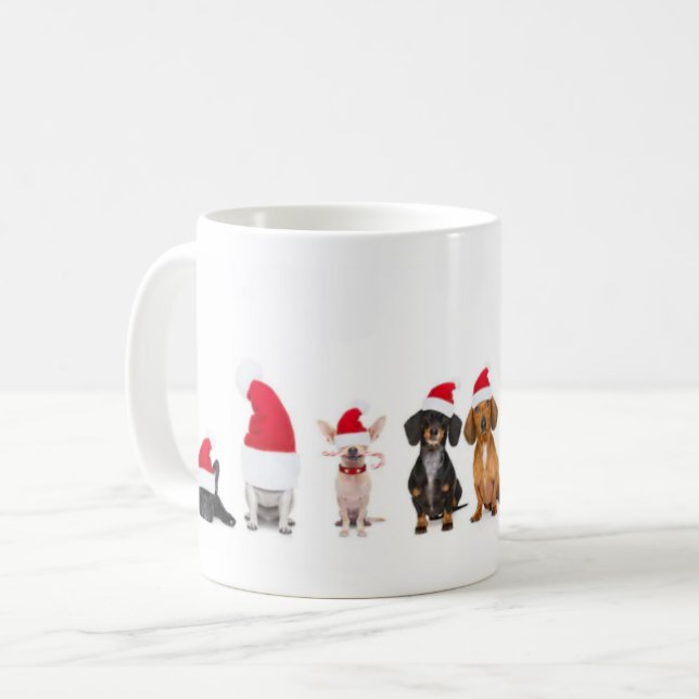 Weihnachtslieder Kaffeetasse (Vorderseite Links)