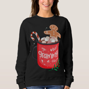 Weihnachtslieder Kakaofamilie Tasse mit Candy Can Sweatshirt