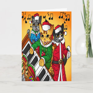Weihnachtslieder Karte