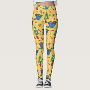 Weihnachtslieder Leggings
