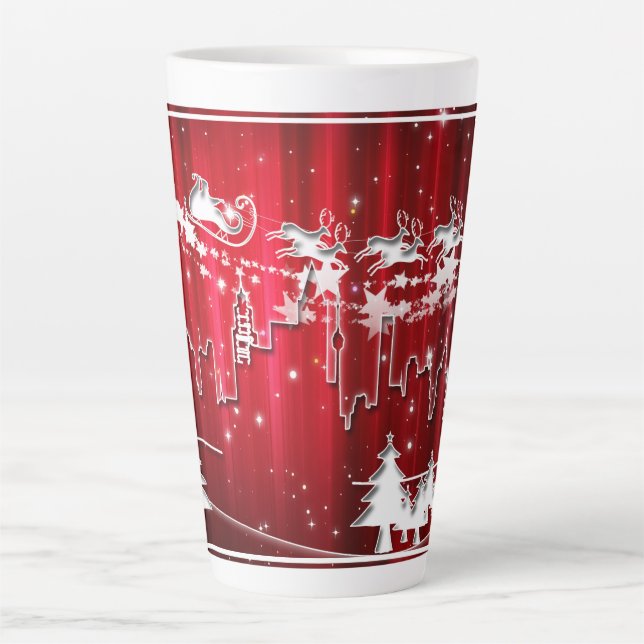 Weihnachtslieder Milchtasse (Vorderseite)