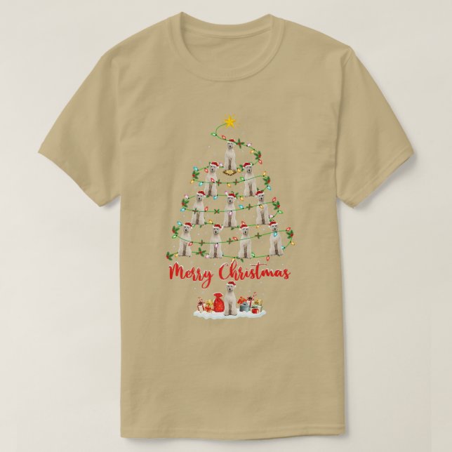 Weihnachtslieder mit dem Weihnachtsweißen-Schnürhu T-Shirt (Design vorne)