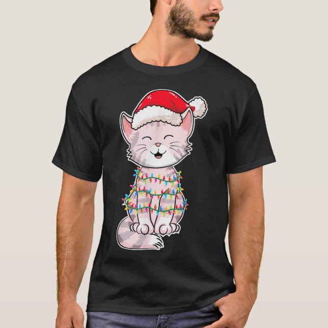 Weihnachtslieder mit Weihnachtsmatte - Niedliche K T-Shirt (Vorderseite)