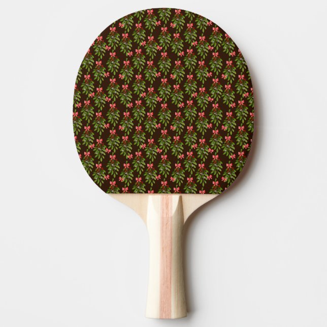 Weihnachtslieder - Ping Pong Paddle Tischtennis Schläger (Vorderseite)