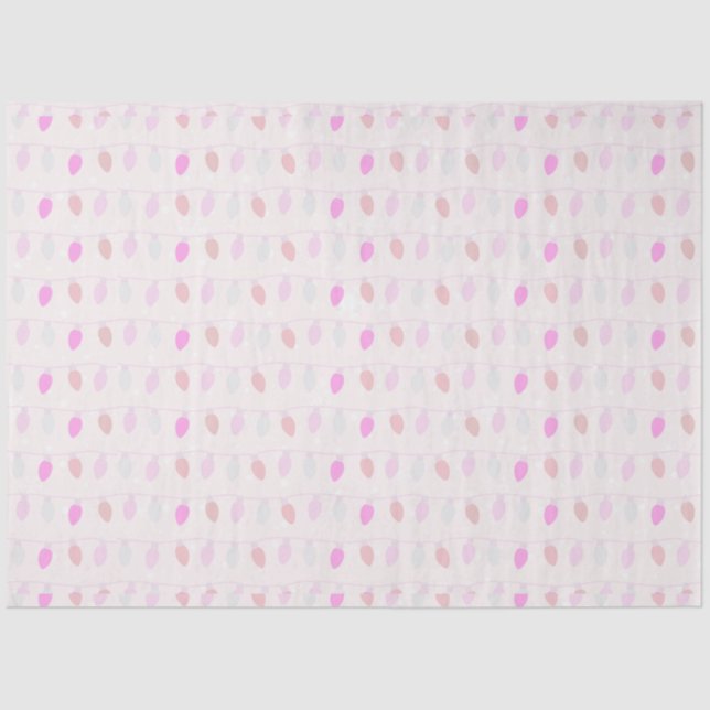 Weihnachtslieder Rosa und Blau Weihnachten Seidenpapier (Vorderseite)