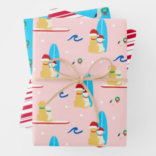 Weihnachtslieder, Seagulls Geschenk Set 3 Geschenkpapier Set