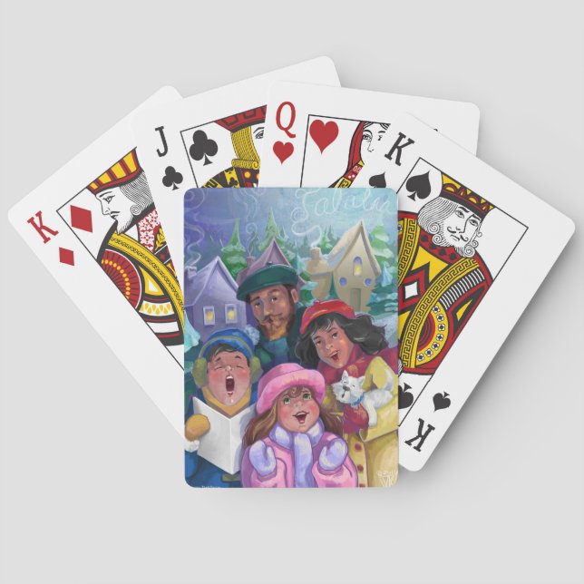 Weihnachtslieder Spielkarten (Rückseite)