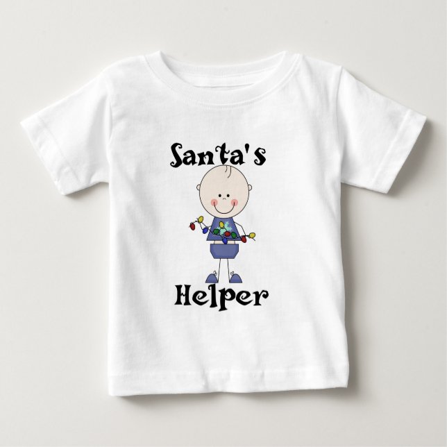 Weihnachtslieder und Geschenke Baby T-shirt (Vorderseite)