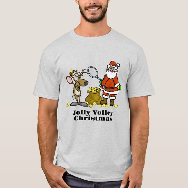 Weihnachtslieder und Rentier Weihnachtslieder-T -  T-Shirt (Vorderseite)