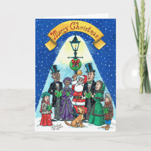 Weihnachtslieder (Weihnachtskarte #20) Karte