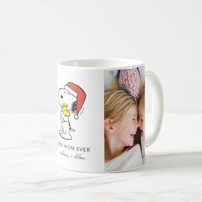 Weihnachtslieder & Woodstock | Beste Mama - Foto Kaffeetasse (VorderseiteRechts)