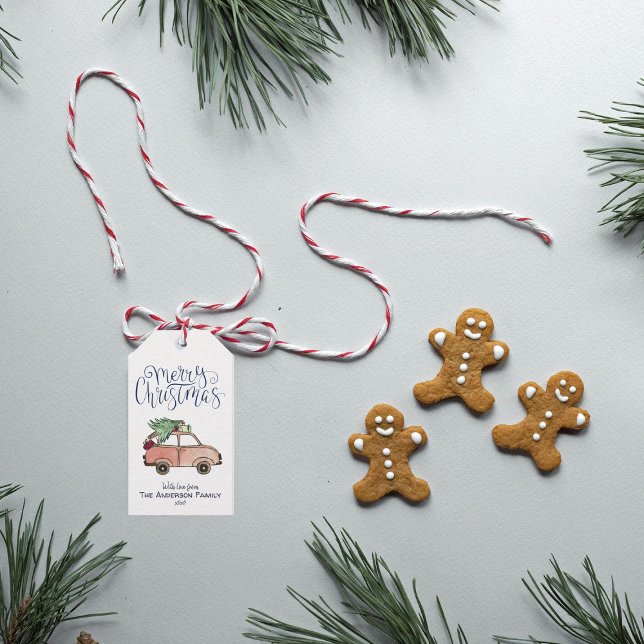 Weihnachtslieferung {BLAU} Geschenkanhänger (Von Creator hochgeladen)