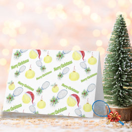 Weihnachtsliegeplätze und -bälle feiertagskarte