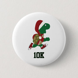 Weihnachtsliegeschildkröte 10K Button
