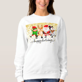 Weihnachtslinientanz Sweatshirt