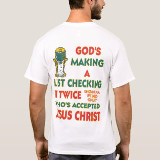 Weihnachtsliste T-Shirt