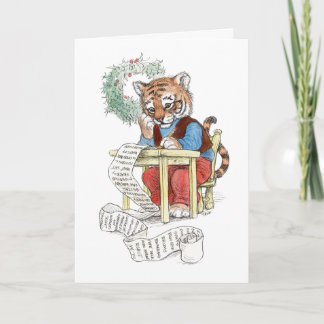 Weihnachtsliste Tiger Karte
