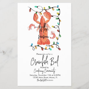 Weihnachtslobster Crawfish Crustacean Flyer