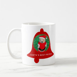 Weihnachtslustige Sankt-Welpen-Shirts u. Geschenke Tasse