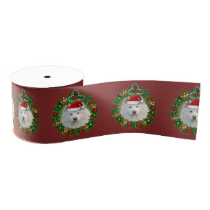 Weihnachtsmädchen 2" Grosgrain Ribbon Ripsband