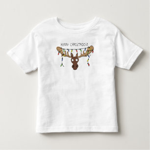 Weihnachtsmädchen Niedlich Funny Holiday Animal Kleinkind T-shirt