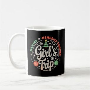 Weihnachtsmädelsreise, die gemeinsam Erinnerungen Kaffeetasse