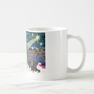 Weihnachtsmagie / Cavalier King Charles (vier) Tasse