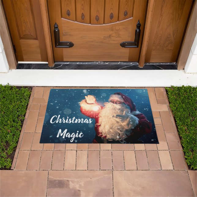 Weihnachtsmagie Custom Doormat Fußmatte (Außenbereich)