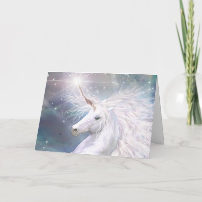 Weihnachtsmagie Feiertagskarte (Vorderseite)