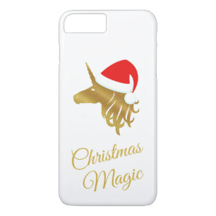 Weihnachtsmagie Gold Einhorn Case-Mate iPhone Hülle