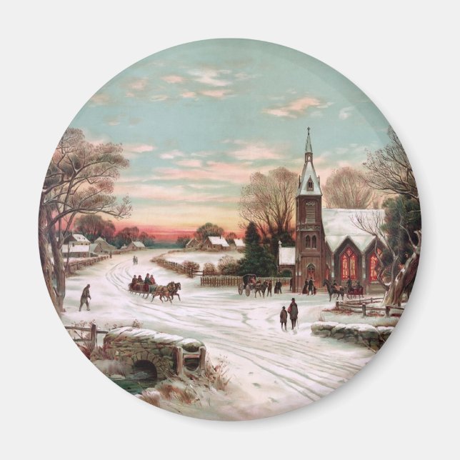 Weihnachtsmagnet Magnet (Vorne)