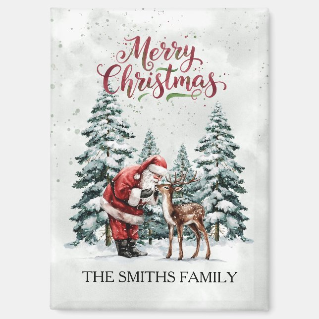 Weihnachtsmagnet & Reindeer Magnet (Vorderseite)