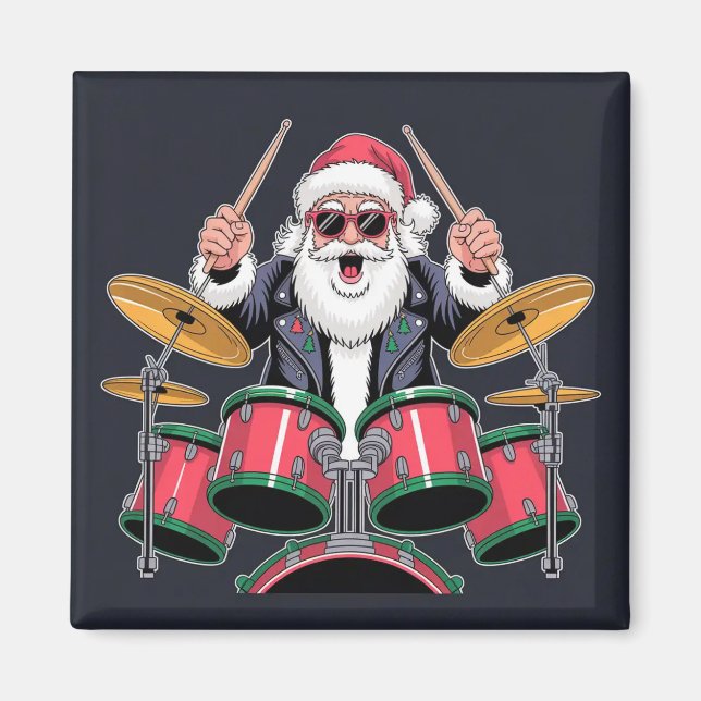 Weihnachtsmagnete - Festlicher Kühlschrank Dekorat Magnet (Vorne)