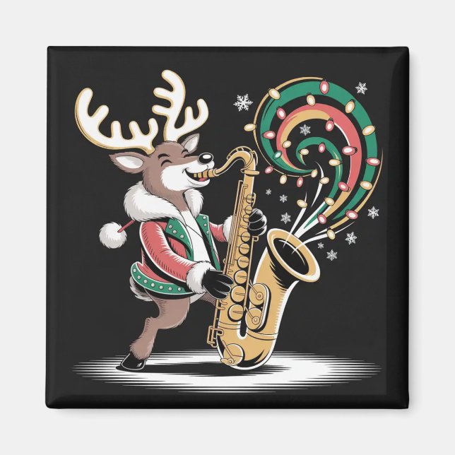 Weihnachtsmagnete - Festlicher Kühlschrank Dekorat Magnet (Vorne)