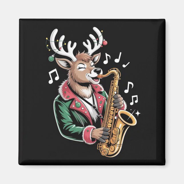 Weihnachtsmagnete - Festlicher Kühlschrank Dekorat Magnet (Vorne)