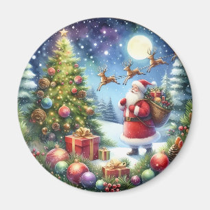 Weihnachtsmagnete - Festlicher Kühlschrank Dekorat Magnet