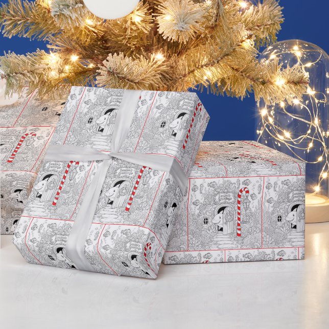 Weihnachtsmalbuch mit Hai Geschenkpapier (Feiertage)